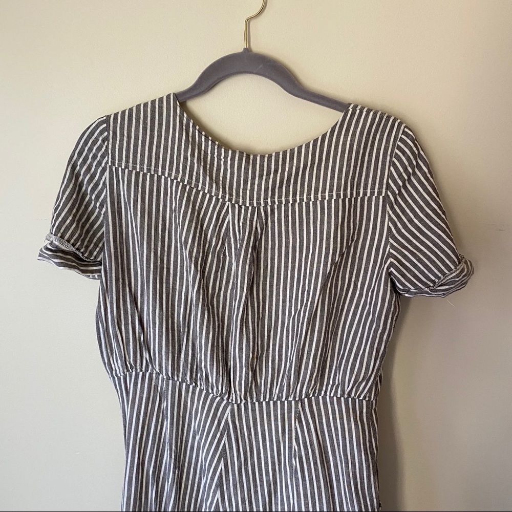 Boutique striped jumpsuit - Picture 6 of 9